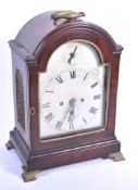 RARE 18TH CENTURY GEORGIAN ANTIQUE TABLE CLOCK