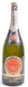 MOET & CHANDON - ISLE OF MAN MILLENNIUM CUVEE MAGNUM BOTTLE OF CHAMPAGNE