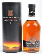 ONE LITRE BOTTLE OF HIGHLAND PARK SINGLE MALT