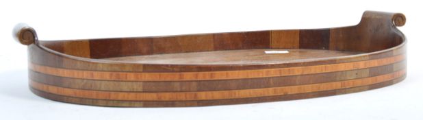 RARE 19TH CENTURY OAK ANTIQUE SERVING TRAY