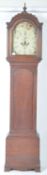 19th CENTURY GEORGIAN WARRY OF BRISTOL LONG CASE GRANDFATHER CLOCK