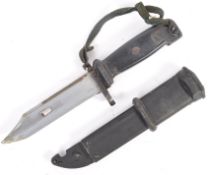 ORIGINAL POST-WWII SECOND WORLD WAR / COLD WAR BAYONET