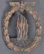 WWII SECOND WORLD WAR MINESWEEPER BADGE REPLICA
