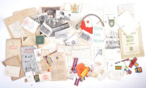 LARGE COLLECTION OF WWII EPHEMERA & COLLECTABLES