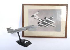 INCREDIBLY RARE BRISTOL TYPE 188 SUPERSONIC AIRCRAFT MODEL