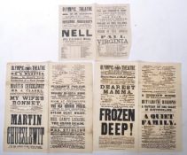 VICTORIAN EPHEMERA COLLECTION - INCREDIBLY RARE CHARLES DICKENS POSTER