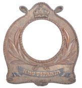 WWII FIRST WORLD WAR HMS TITANIA CARVED WOODEN FRA