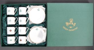 20TH CENTURY LIGHT INFANTRY PRESENTATION TEA SERVICE