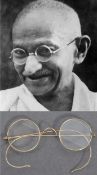 PAIR OF MATHATMA GANDHI'S PERSONAL SPECTACLES