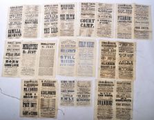 VICTORIAN EPHEMERA COLLECTION - 19TH CENTURY THEATRE POSTERS