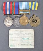 WWII SECOND WORLD WAR MEDAL GROUP - CANADIAN INTEREST