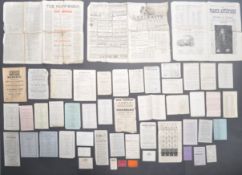 VICTORIAN EPHEMERA COLLECTION - ASSORTED ADVERTISING EPHEMERA