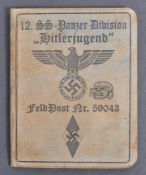THIRD REICH GERMAN NAZI HITLER YOUTH SOLDIER'S ID