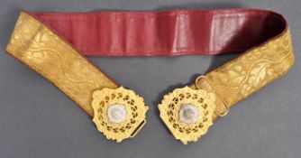 VICTORIAN SCOTS GUARD REGIMENT DRESS BELT