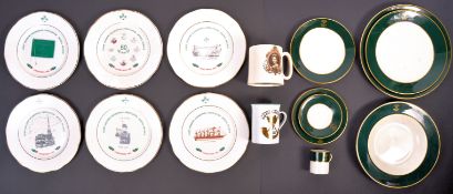 COLLECTION OF SOMERSET LIGHT INFANTRY CERAMICS