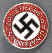 ORIGINAL WWII NSDAP THIRD REICH NAZI PARTY MEMBERS BADGE
