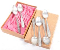 RARE SET OF POST-WWI GERMAN VON HINDENBURG SPOONS