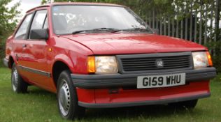 STUNNING UNRESTORED 1990 VAUXHALL NOVA MERIT 1200CC IN RED