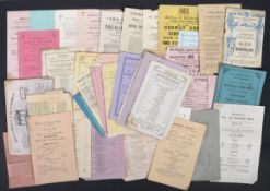 VICTORIAN EPHEMERA COLLECTION - ASSORTED THEATRE ITEMS