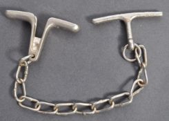 WWII SECOND WORLD WAR GERMAN GESTAPO TYPE HANDCUFF
