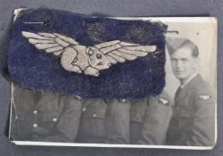 SCARCE WWII GUINEA PIG CLUB UNIFORM PATCH FOR BURN