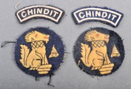 COLLECTION OF WWII SECOND WORLD WAR ' CHINDIT ' CL