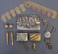 COLLECTION OF WWI FIRST WORLD WAR SOLDIER'S EFFECT