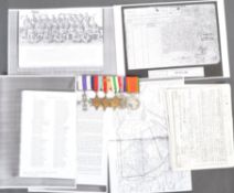 WWII MILITARY CROSS MEDAL GROUP - LIEUTENANT VAN HEERDEN