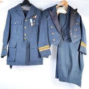 TWO RAF BRITISH ARMED FORCES DRESS UNIFORMS