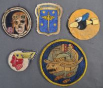 WWII US AIR FORCE / AVIATION FLYING JACKET PATCHES