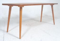 A retro vintage 20th Century, circa 1950s surfboar