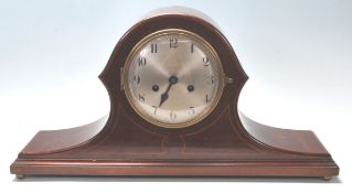 An early 20th Century Edwardian mahogany napoleon'