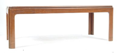 BRITISH MODERN DESIGN - TEAK AND TILE TOP MID CENT