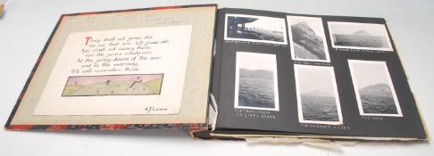A fantastic pre-war World War II photograph album