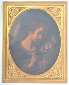 ANTIQUE ITALIAN SCHOOL RENI MANNER PAINTING OF AN