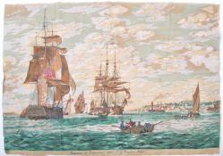 AFTER WH HUGGINS INDIAMEN AT GRAVESEND PRINT AFTER