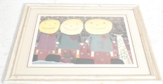 Mackenzie Thorpe (1956-) A signed limited edition print 