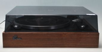 A vintage retro 20th century Sansei SR212 / SR-212 ( SR 212 ) auto return turntable record deck with