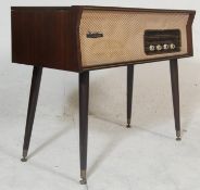 A  rare mid 20th century circa 1950's Emerson HI-Fidelity record player and radio having a
