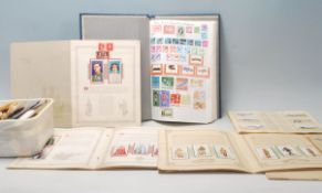 A collection of GB & International stamps to include stamps from Aden, Bhutan, Danzig, French