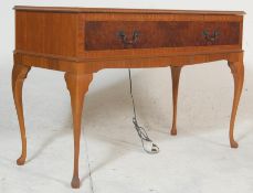 A mid century retro walnut Queen Anne revival cased Dynatron SRX 20 Hi-fi system complete with the