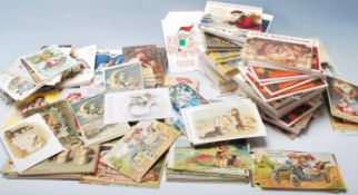 POSTCARDS - Approx 1500 Greetings cards (x2 boxes).All as new unused sets and singles. High