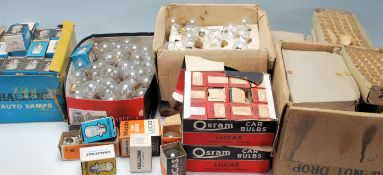 VINTAGE RETRO CAR HEAD LAMP BULBS