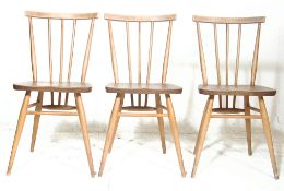 Lucian Ercolani - Ercol - 391 - All Purpose Chair - A set of three mid 20th century retro vintage