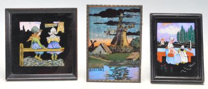 A GOOD COLLECTION IF FIVE HOLLANDAISE BUTTERFLY WING PICTURES