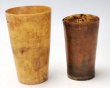 19TH CENTURY VICTORIAN ANIMAL DRINKING HORN