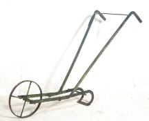 VICTORIAN WROUGHT IRON GARDEN PLOUGH