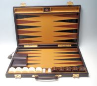 RARE CHRISTIAN DIOR BACKGAMMON PLAYING SET