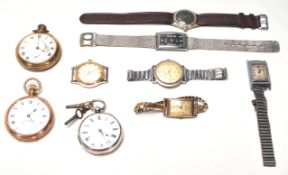 A very good collection of vintage retro 20th century watches / wristwatches / pocket watches to