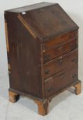 A 17th / 18th Queen Anne walnut  ladies writing bureau in need of restoratoin. The period bureau